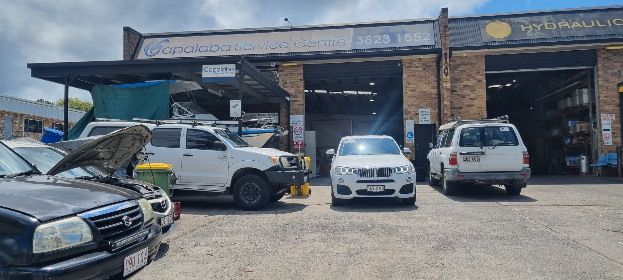 Capalaba Service Centre workshop exterior